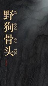 野狗骨头晋江文学城